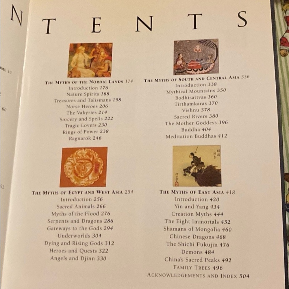 The Illustrated Encyclopedia of World Mythology Book (Hardcover Edition) - Picture 6 of 11